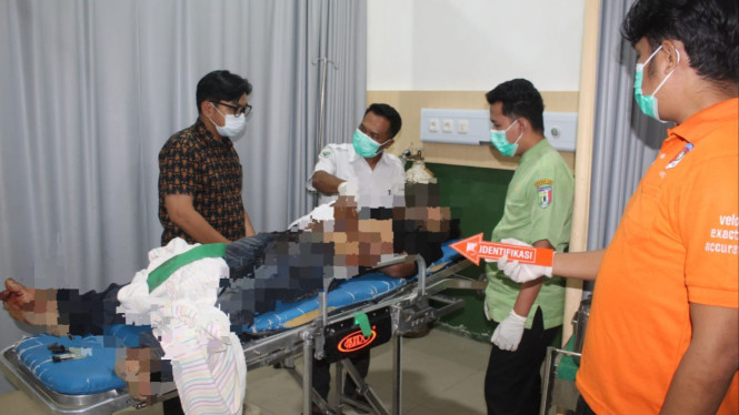 Korban penusukan saat di Rumah Sakit