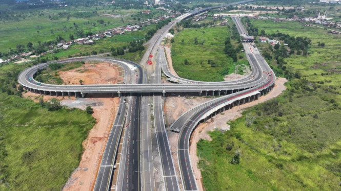 Hutama Karya operasikan fungsional beberapa ruas di libur Nataru.