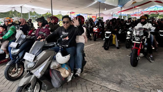 Sepeda motor via Ciwandan alami peningkatan Jelang Nataru.
