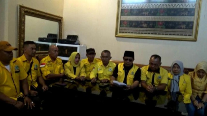 14 Pengurus Kecamatan Golkar Bandar Lampung desak Musda XI.