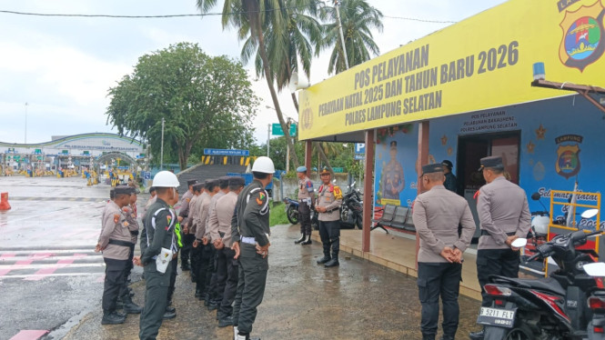 Polres Lampung Selatan tetap siagakan 200 personel hingga 5 Januari