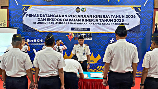 Suasana penandatanganan