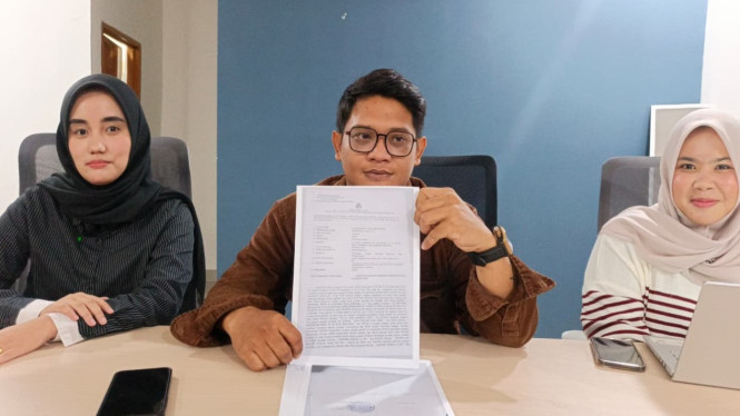 Pelaporan dugaan pemerasan terhadap pegusaha properti.