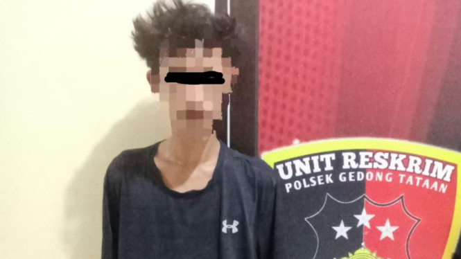 Tekab 308 Polsek Gedong Tataan ringkus pencuri tas di Negeri Katon.