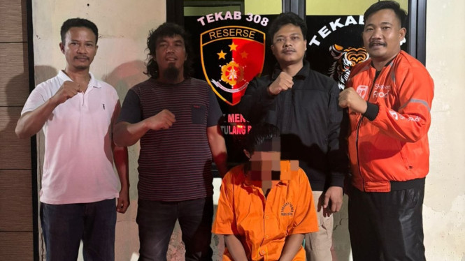 Polsek Menggala ringkus pelaku pencuri motor di Bujung Tenuk.