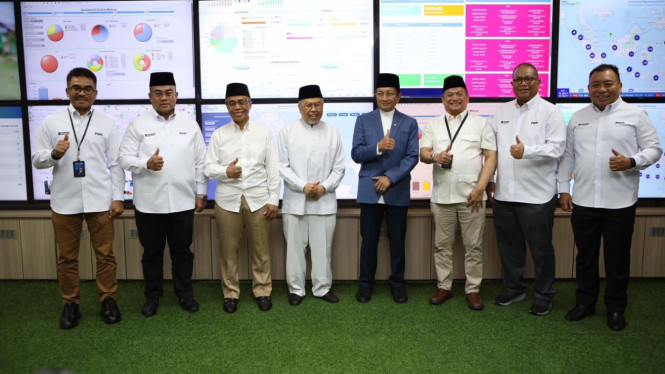 Sesi foto bersama