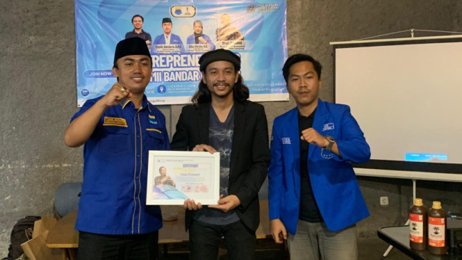 Pergerakan Mahasiswa Islam Indonesia (PMII) Cabang Bandar Lampung.