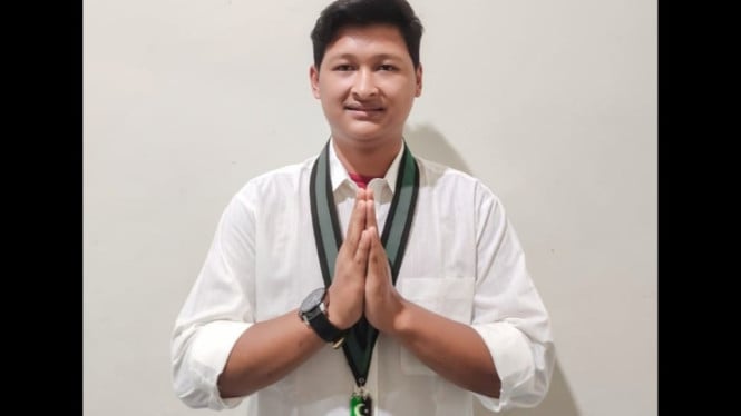 Bendahara Umum HMI Lampung Selatan, Medha Octharian.