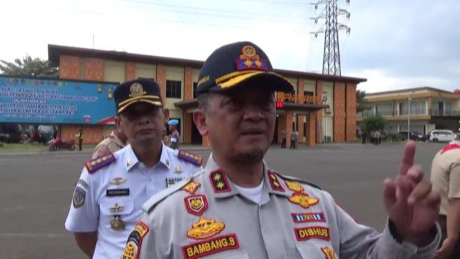 Kepala Dinas Perhubungan Lampung, Bambang Sumbogo.