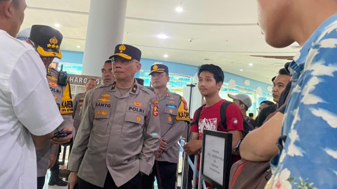 Peninjauan pemudik di Dermaga Eksekutif Pelabuhan Bakauheni.