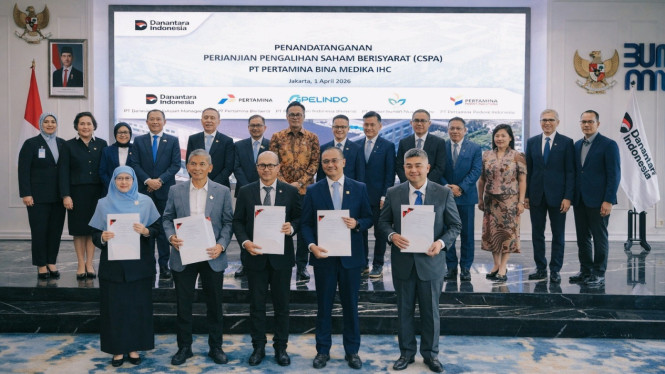 Sesi foto bersama