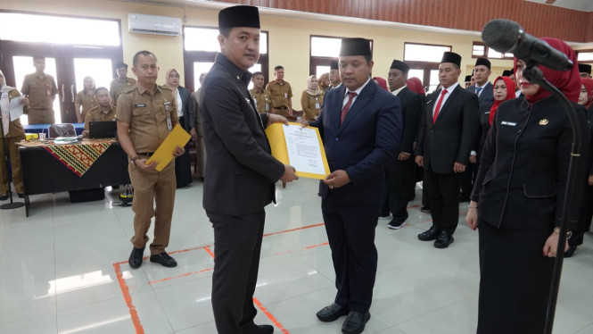 Mutasi Besar-besaran di Disdikbud Lampung, 51 Kepala Sekolah lintas Kabupaten/Kota dilantik.