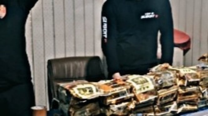 Barang bukti yang berhasil disita