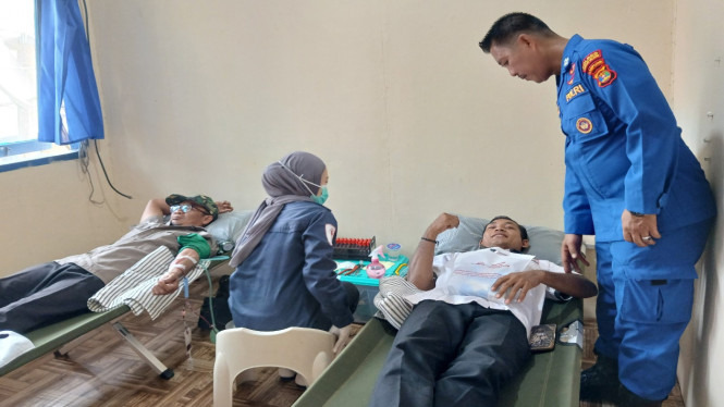 Polres Lampung Selatan gelar aksi sosial di Desa Sumur Ketapang.