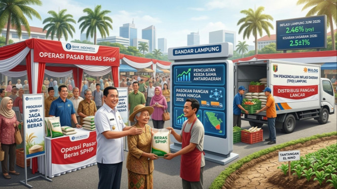Operasi Pasar hingga Kerja Sama Antardaerah Jadi Andalan BI Jaga Harga Pangan di Lampung