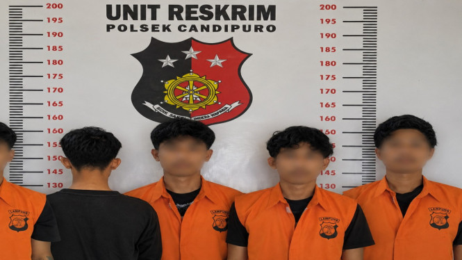 Polisi ungkap sindikat pencurian motor di Candipuro, lima orang diamankan, satu pelaku masih berstatus ABH.