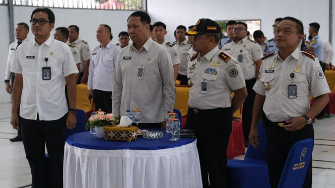 Kalapas Kalianda ikuti forum telaahan ditjenpas di Bandar Lampung.