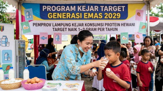 Konsumsi Protein Hewani Terendah ke-5 Nasional, Pemprov Lampung Targetkan Naik 2 Gram per Tahun