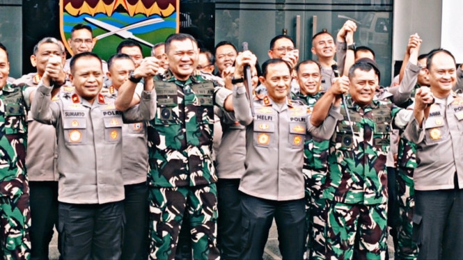 Sesi foto bersama