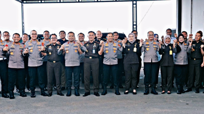 Sesi foto bersama