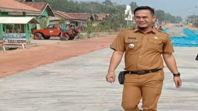 Agnatius Syahrizal, Kepala Dinas Pekerjaan Umum dan Penataan Ruang (PUPR) Kabupaten Lampung Selatan.