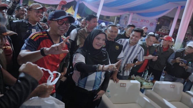 Pemkot Bandar Lampung gelar nonton bareng Final Piala Dunia 2026 di Tugu Adipura.