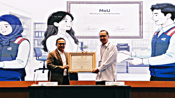 Sesi foto bersama