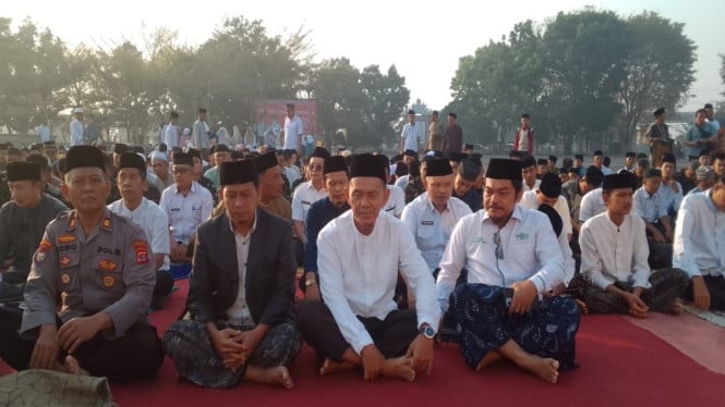 Kekeringan Berkepanjangan Melanda, Forkopimda Tulang Bawang Bersatu dalam Doa Gelar Salat Istisqo