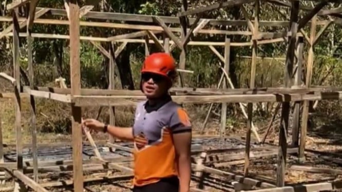 Tim Rescue OVI Lampung Bangun Puluhan Huntara hingga Pipanisasi Air Bersih untuk Korban Gempa NTT