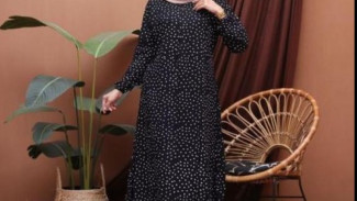 Gamis untuk Wanita Pendek Biar Tampak Tinggi dan Tetap Modis