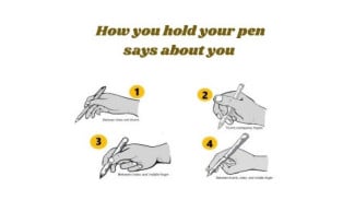 Cara Kamu Memegang Pulpen Bisa Ungkap Kepribadian Aslimu! Coba Tes Ini, Hasilnya Mengejutkan