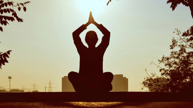 Ilustrasi yoga