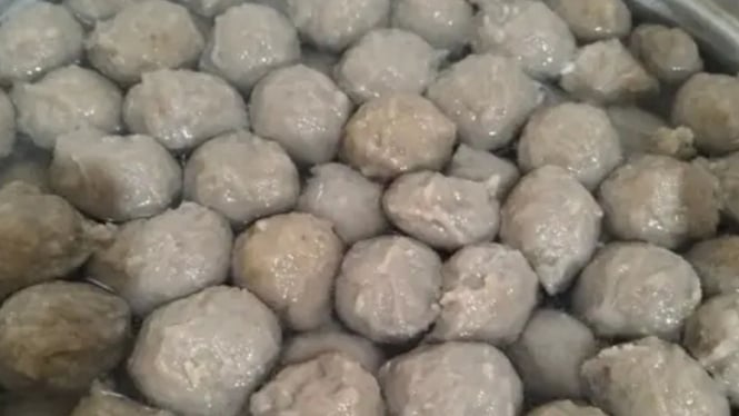 Ilustrasi pentol bakso sapi