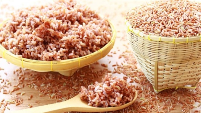 Nasi Merah pengganti Nassi