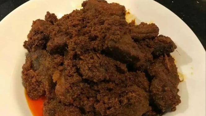 Ilustrasi rendang sapi