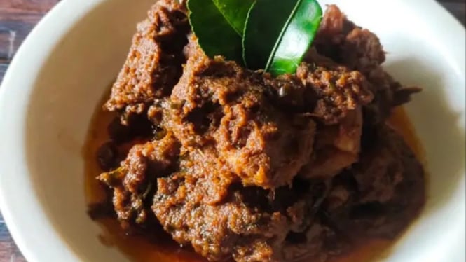Ilustrasi rendang sapi