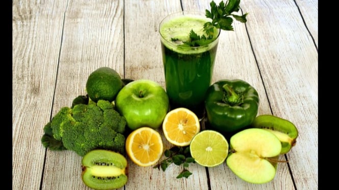 Ilustrasi jus detoks