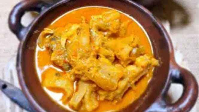 Ilustrasi gulai tunjang