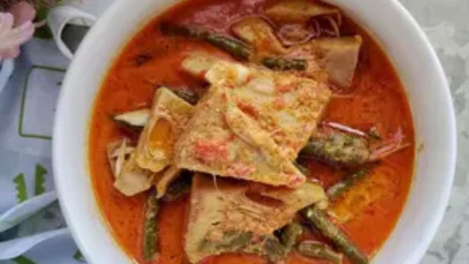 Ilustrasi gulai nangka