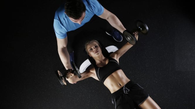 Ilustrasi Personal Trainer
