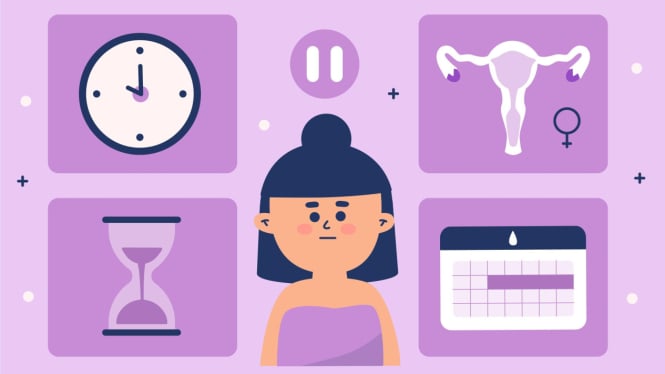 Ilustrasi Menstruasi Tak Teratur