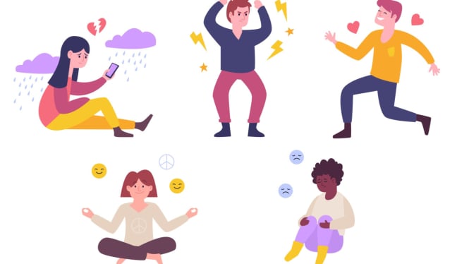 Ilustrasi Mood Swing