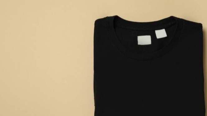 Ilustrasi label baju