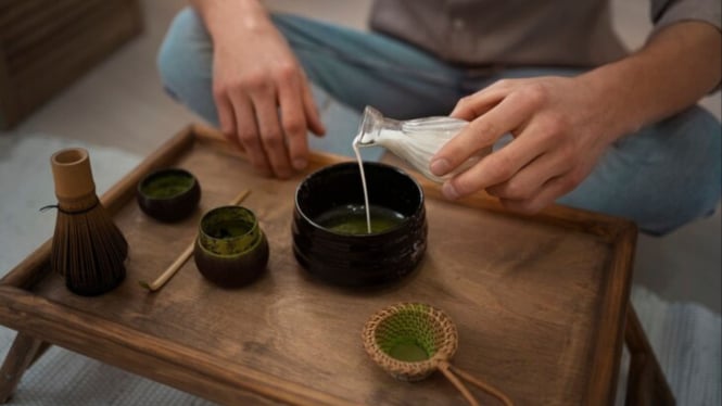 Ilustrasi matcha