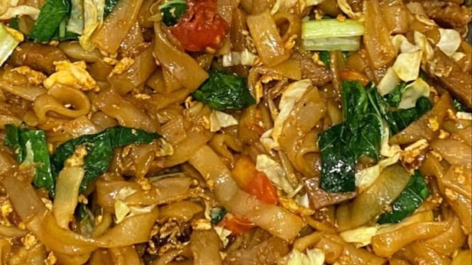 Ilustrasi kwetiau goreng