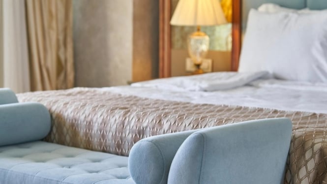 Ilustrasi kamar hotel