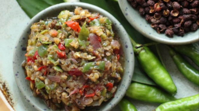 Ilustrasi sambal andaliman