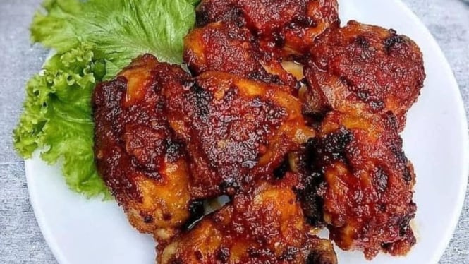 Resep ayam bakar bumbu rujak