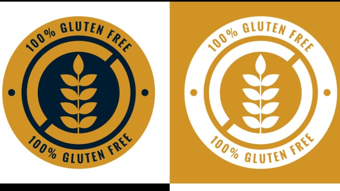 Ilustrasi makanan gluten-free