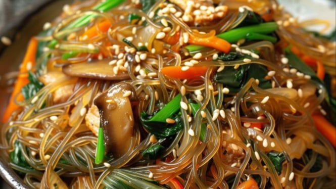 Ilustrasi japchae